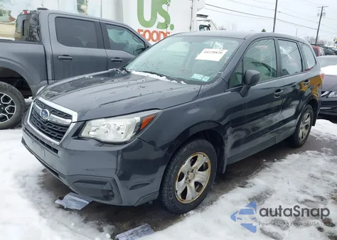 2017 Subaru Forester 2.5I from USA, damaged, VIN JF2SJAAC2HH448405